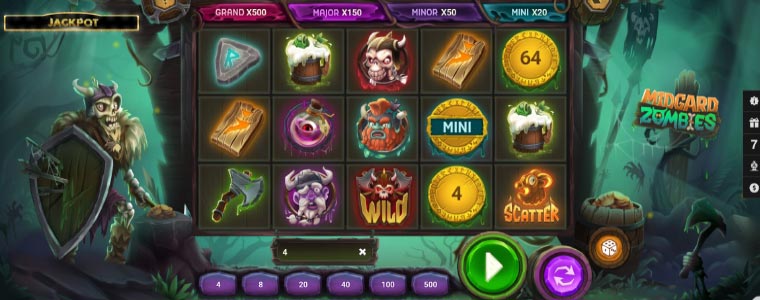 Slot խաղ Midgard Zombies
